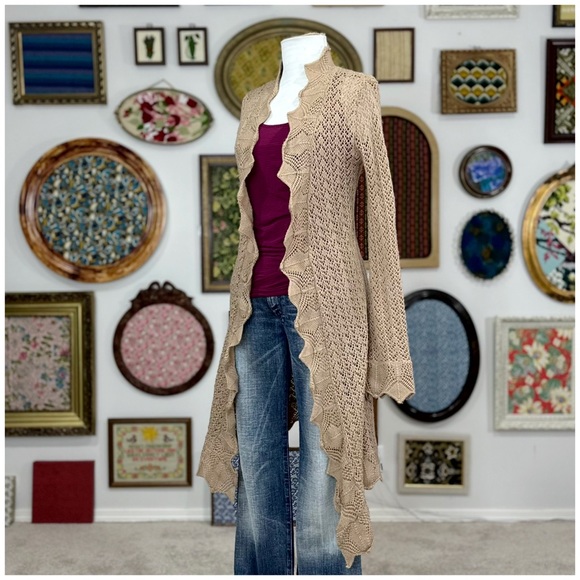 2005 Anthro “Brookside Sweater Coat” by E. Gillett - Picture 8 of 16